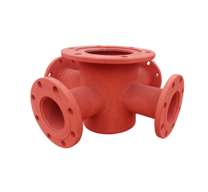 Підставка під пожежний гідрант хрестоподібна Ду250x250