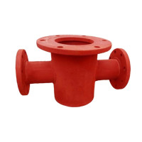 Підставка під пожежний гідрант прохідна Ду100x100