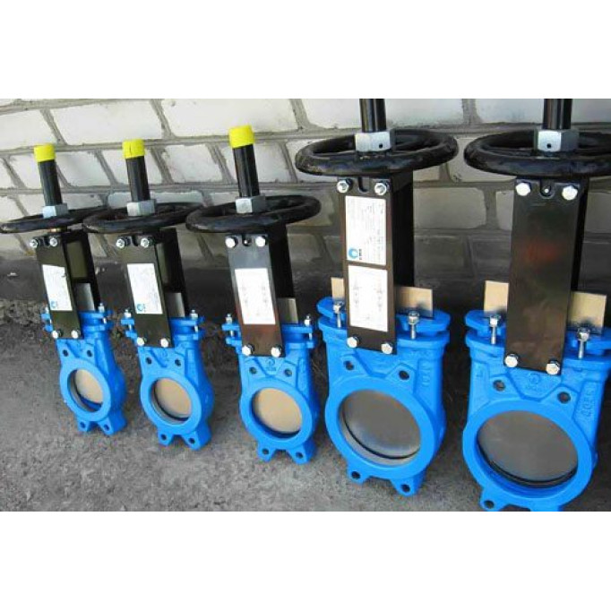 Шиберные задвижки: конструкция, особенности, применение