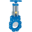 Засувка міжфланцева шиберна