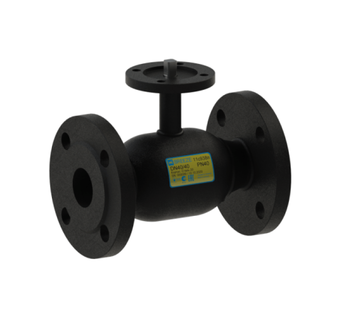 Кран кульовий BREEZE 11с938п Ду 32/32 Ру 40