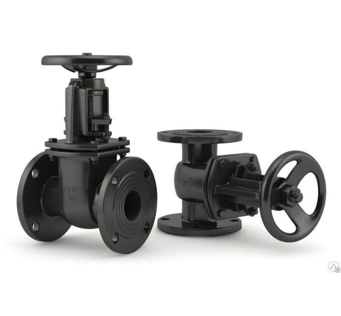 Засувка чавунна паралельна клинова 30ч6бк Дн150 Ру10