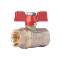 Кран кульовий різьбовий латунний FADO Classic Ду15 (1/2) ВВ Ру40