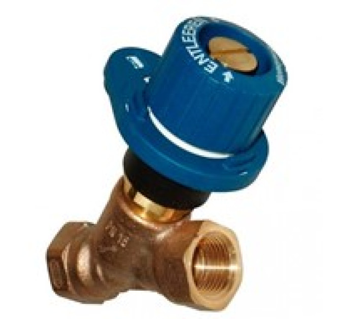 Клапан балансувальний різьбовий Honeywell Kombi-3-plus Синій Ду15 Ру16