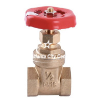 Засувка різьбова латунна ДУ 100 Ру16