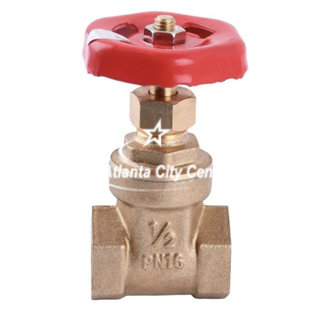 Засувка різьбова латунна ДУ 40 Ру16