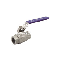 Кран нержавіючий різьбовий AISI304 Ру 63 Ду 15 ВВ