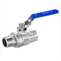 Кран нержавіючий різьбовий AISI304 Ру 63 Ду 15 ВЗ