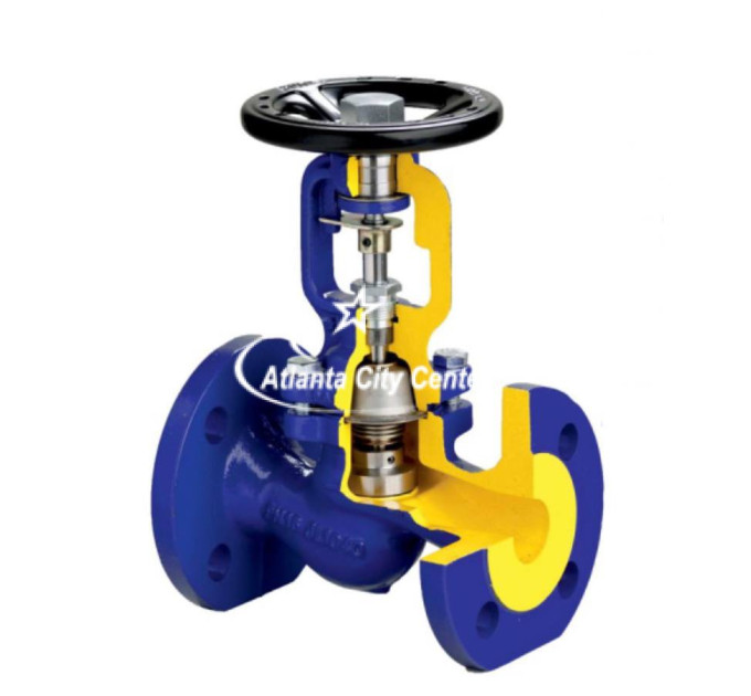 Вентиль сталевий фланцевий Zetkama 234F Ду 125 Ру 40