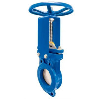 Засувка міжфланцева шиберна AYVAZ Дн100 Ру10