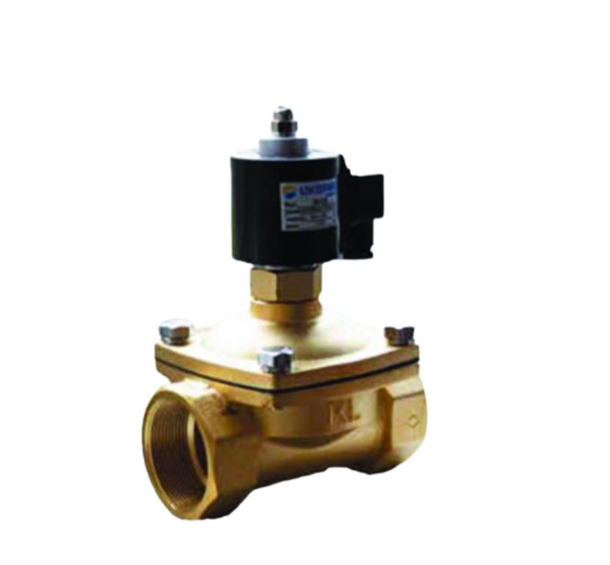 Клапан електромагнітний різьбовий нормально відкритий Ду50 Ру10