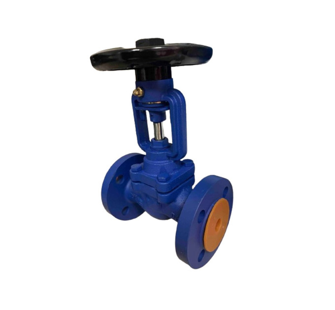 Вентиль чавунний фланцевий сильфонний Ду 80 Ру 16